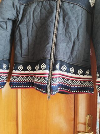 Cazadora Guts & Love Azul Talla M Nueva