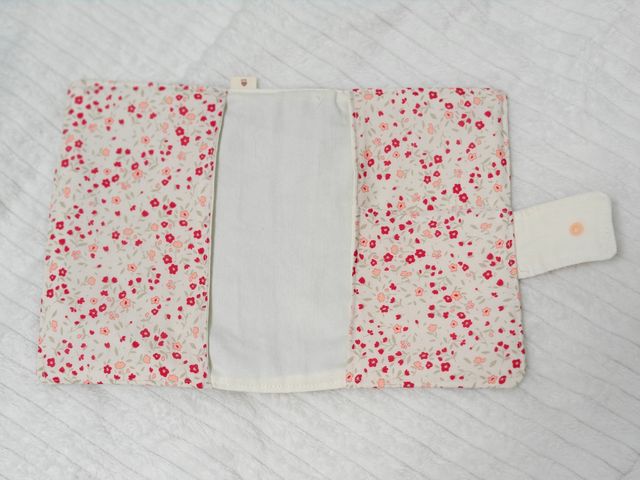 Portadocumentos floral