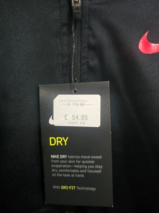 Chaqueta Nike Reversible Negra