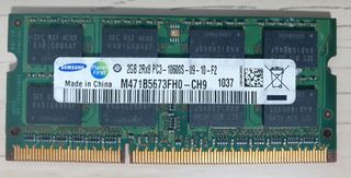 Memoria Ram Samsung PC3 2GB