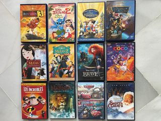 Pack 12 Películas DVD Disney (Español)