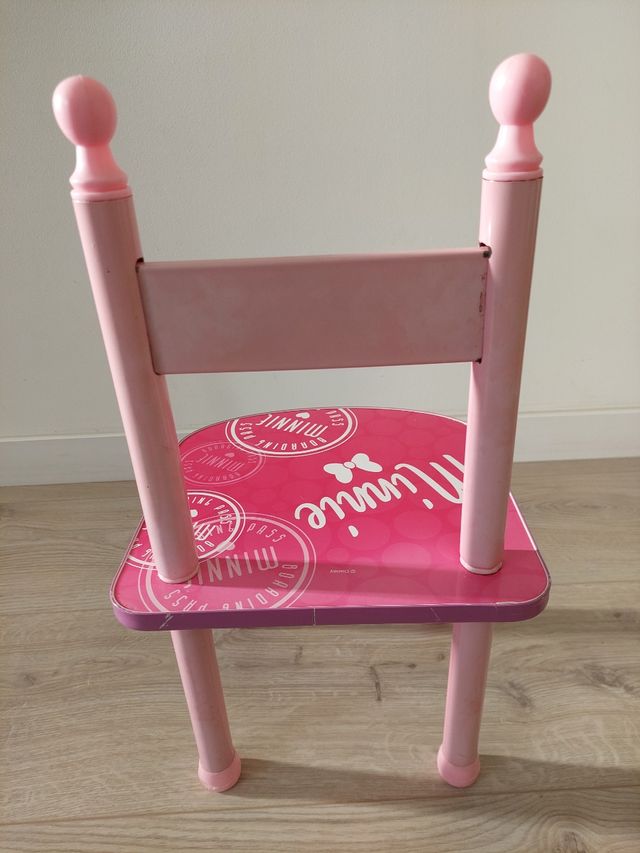 Sillita infantil Minnie Mouse rosa