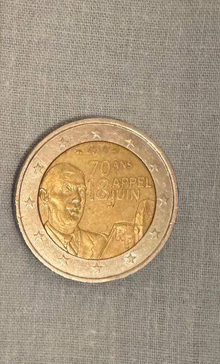 Moneda 2 Euros Francia 2010 Conmemorativa