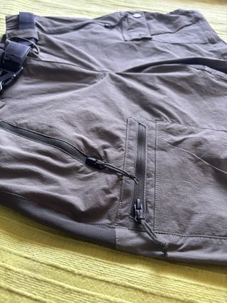 Pantalón corto con bolsillos y cinturón Decathlon