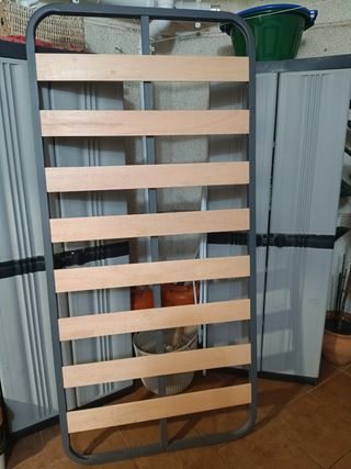 Somier de láminas de madera