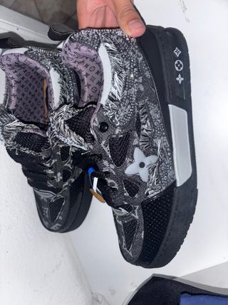 Scarpe Louis Vuitton Swarovski Grigie