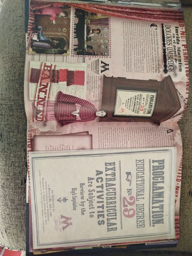 Los tesoros de Harry Potter: Fotografías y recu...