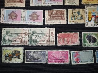 Lote 58 sellos conmemorativos España