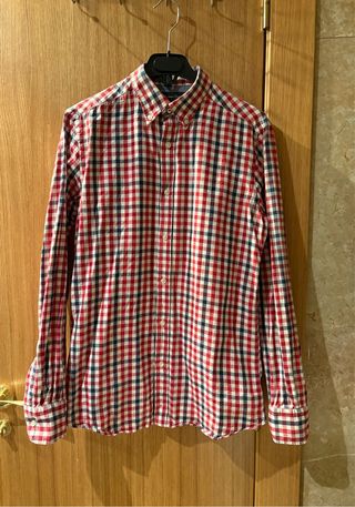 Camisa de cuadros Massimo Dutti