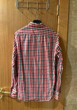 Camisa de cuadros Massimo Dutti