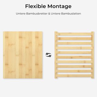 Estantería de bambú 4 baldas