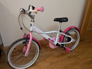 Bicicleta infantil B'TWIN rosa
