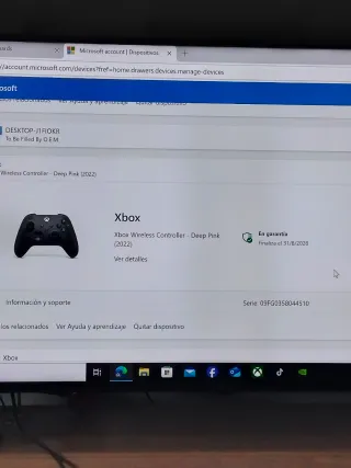 Mando Inalámbrico Xbox Deep Pink