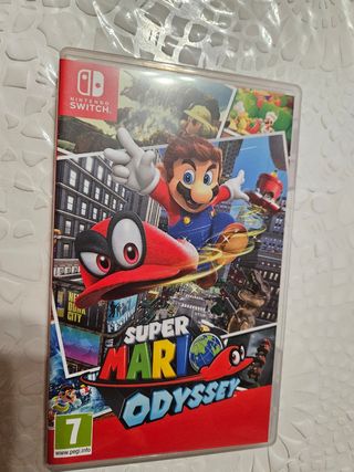 Caja Nintendo Switch Super Mario Odyssey