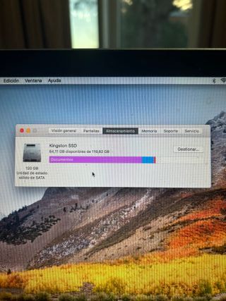 MacBook Pro 2012 Plata