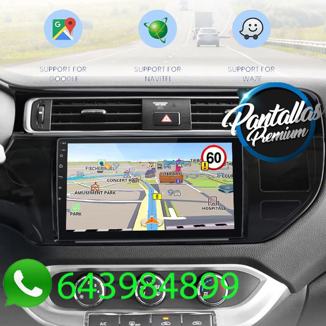 Radio Pantalla CARPLAY GPS USB para Kia Rio 4