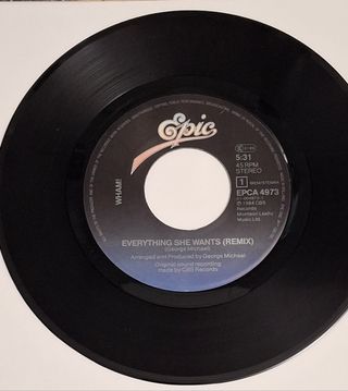 Wham! 45 Giri Everything She Wants Remix