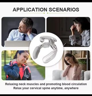 Masajeador de cuello calefacción