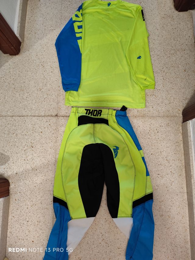 Conjunto Motocross Thor Youth Talla XL