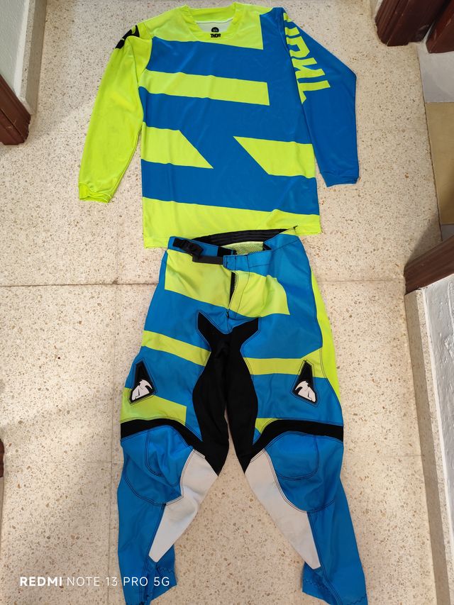 Conjunto Motocross Thor Youth Talla XL