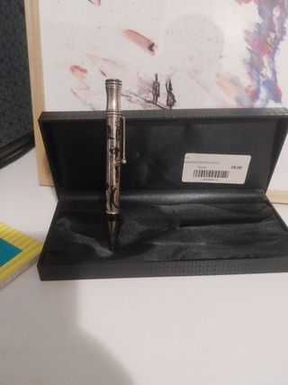 Penna vintage con decori golf