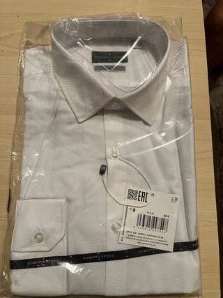 Camisa Roberto Verino Blanca Talla L