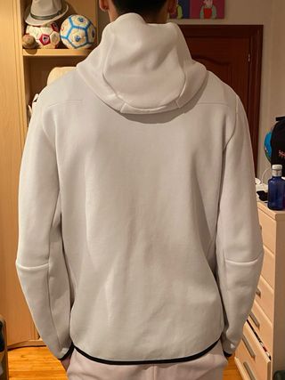Nike Tech Fleece Sudadera Blanca