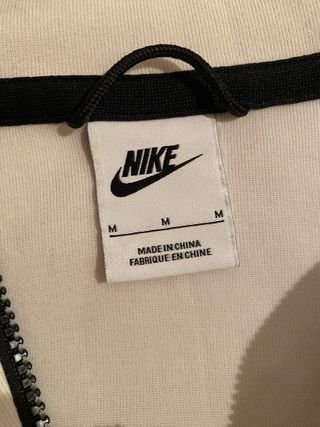 Nike Tech Fleece Sudadera Blanca