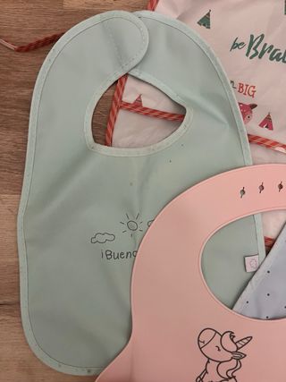 Lote 7 Baberos Bebé