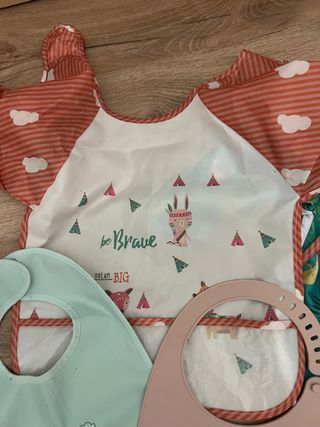 Lote 7 Baberos Bebé