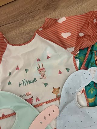 Lote 7 Baberos Bebé