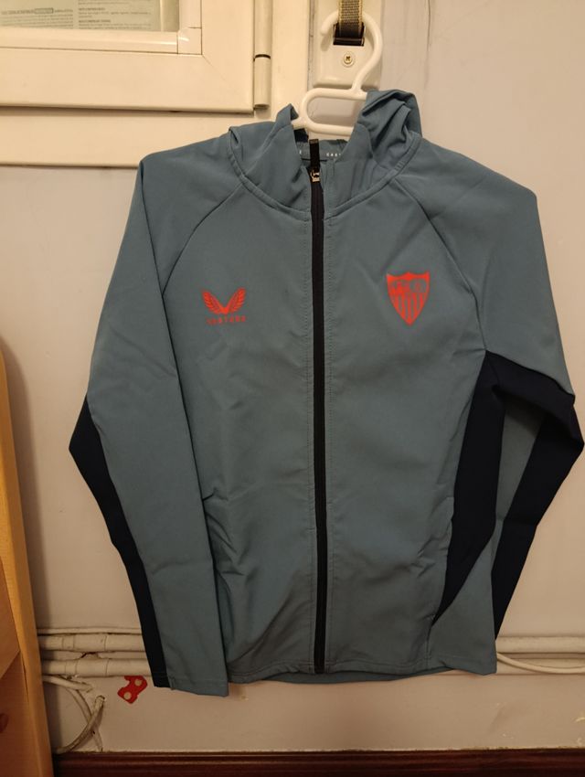 Sudadera Sevilla FC Castore Gris