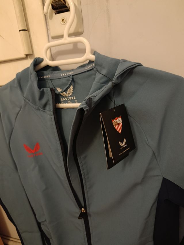 Sudadera Sevilla FC Castore Gris
