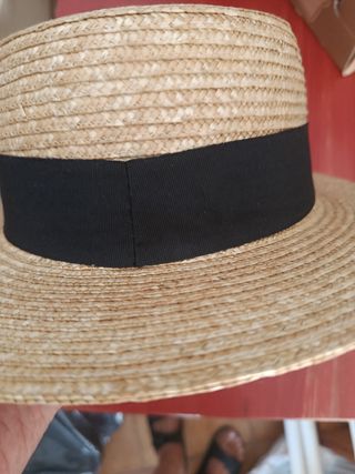Sombrero de paja para mujer