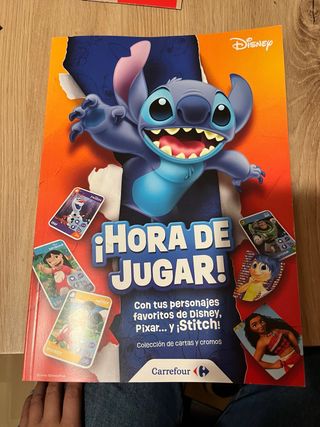 Álbum Stitch Carrefour Completo