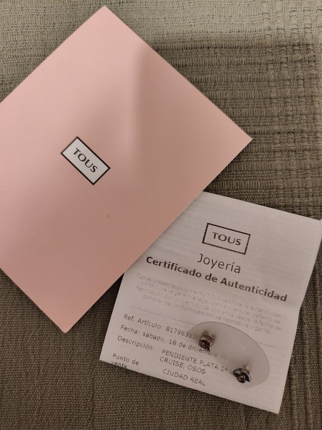 Pendientes Tous Plata