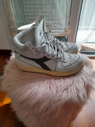Diadora Heritage Scarpe Alte Bianche