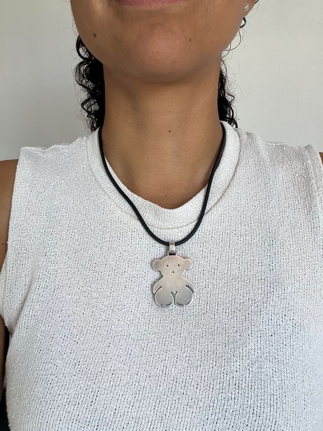 Colgante Oso Tous Vintage Plata
