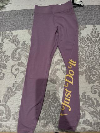 Mallas Nike XS Morado
