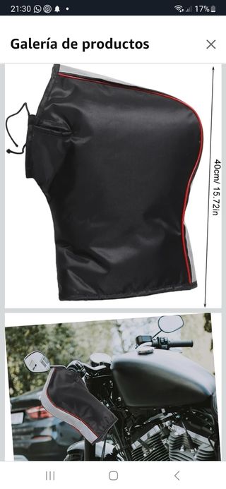 MUCKLILY Guantes Manillar Moto Invierno solo uno