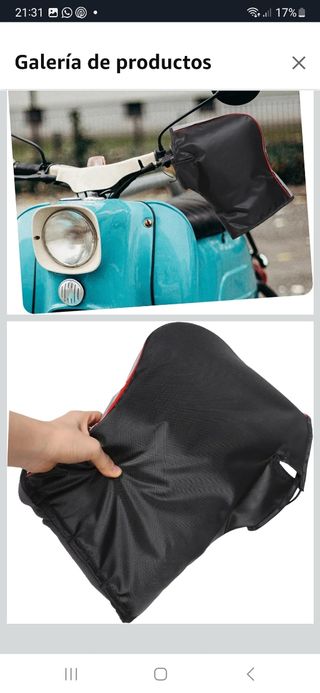 MUCKLILY Guantes Manillar Moto Invierno solo uno