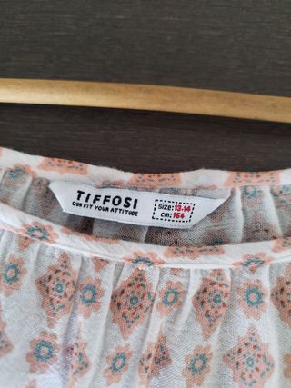 Camisa Tifosi manga francesa, sin usar 