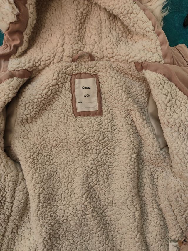 Giacca bambina rosa tg. 110 cm