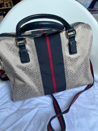 Bolso Tommy Hilfiger Beige Multicolor
