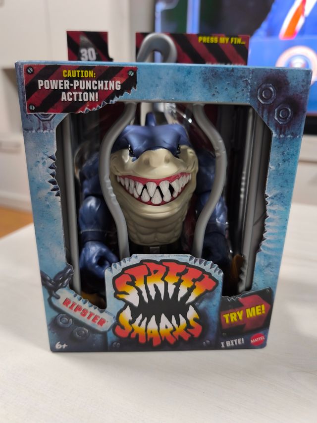 Tiburón Ripster Street Sharks  mattel muñeco