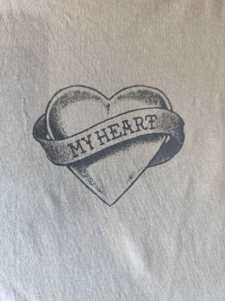 Camiseta Terranova "My Heart" Talla XS Beige