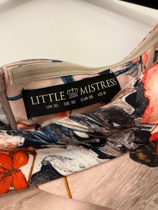 Vestido de fiesta Little Mistress floral