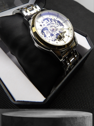 Orologio  Automatico Uomo Scheletrato Acciaio 41mm