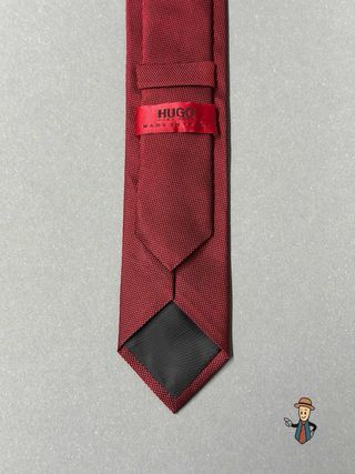Corbata Hugo Boss Seda Granate