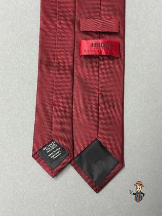 Corbata Hugo Boss Seda Granate